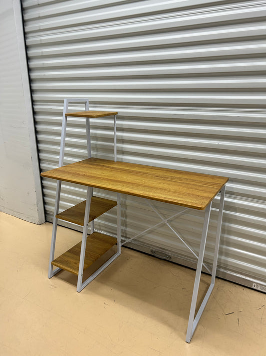 Metal & Wood Desk