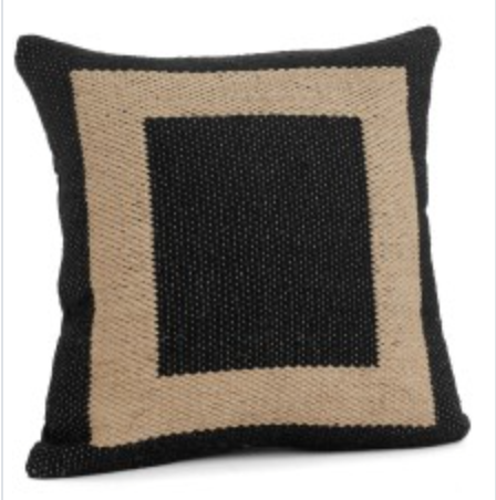 Jute Pillow Cover