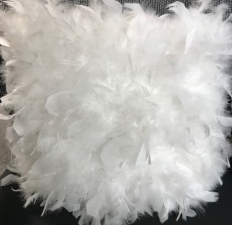 White Feather Pillow