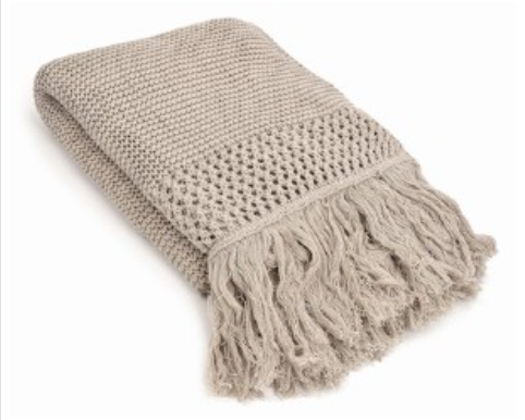 Knit Throw Blanket