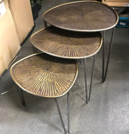 Metal Nesting Table Set
